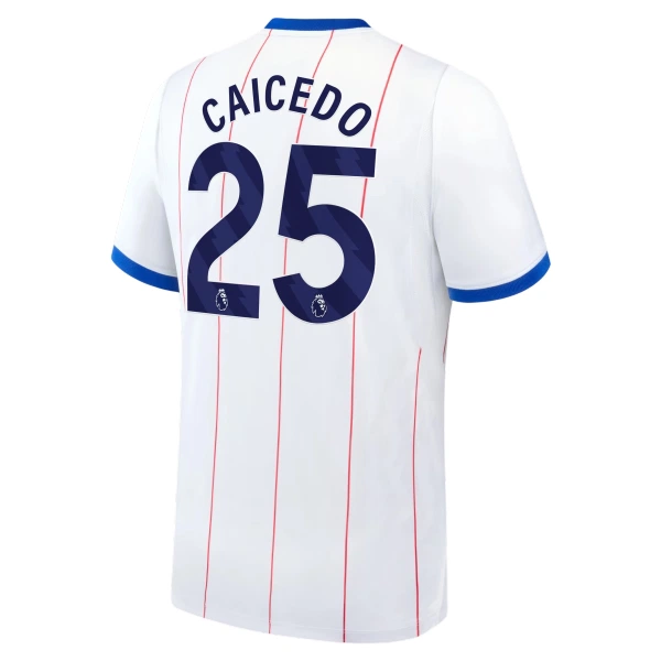 Camiseta Chelsea Moisés Caicedo 25 Tercera Equipación 2026/2027