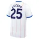 Camiseta Chelsea Moisés Caicedo 25 Tercera Equipación 2026/2027