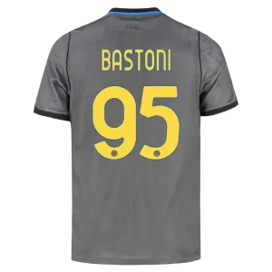 Camiseta Inter de Milán Alessandro Bastoni 95 Tercera Equipación 2026/2027
