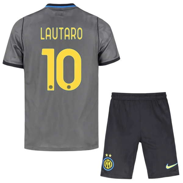 Conjunto Inter de Milán Lautaro Martínez 10 Tercera Equipación 2026/2027 Niño Conjunto Inter de Milán Lautaro Martínez 10 Tercera Equipación 2026/2027 Niño