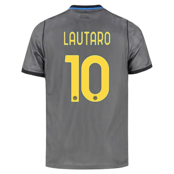 Conjunto Inter de Milán Lautaro Martínez 10 Tercera Equipación 2026/2027 Niño