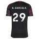 Camiseta Liverpool B. Barcola 29 Tercera Equipación 2026/2027 Camiseta Liverpool B. Barcola 29 Tercera Equipación 2026/2027