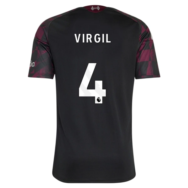 Camiseta Liverpool Virgil van Dijk 4 Tercera Equipación 2026/2027 Camiseta Liverpool Virgil van Dijk 4 Tercera Equipación 2026/2027