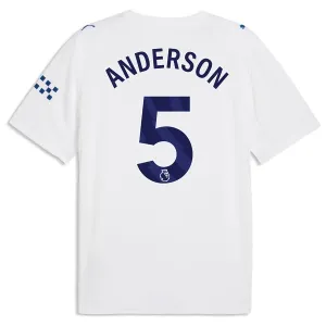 Camiseta Manchester City Anderson 5 Tercera Equipación 2026/2027