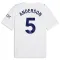 Camiseta Manchester City Anderson 5 Tercera Equipación 2026/2027