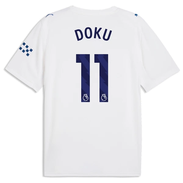 Camiseta Manchester City Jérémy Doku 11 Tercera Equipación 2026/2027 Camiseta Manchester City Jérémy Doku 11 Tercera Equipación 2026/2027
