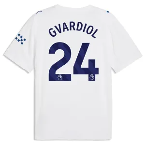 Camiseta Manchester City Josko Gvardiol 24 Tercera Equipación 2026/2027