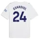 Camiseta Manchester City Josko Gvardiol 24 Tercera Equipación 2026/2027 Camiseta Manchester City Josko Gvardiol 24 Tercera Equipación 2026/2027