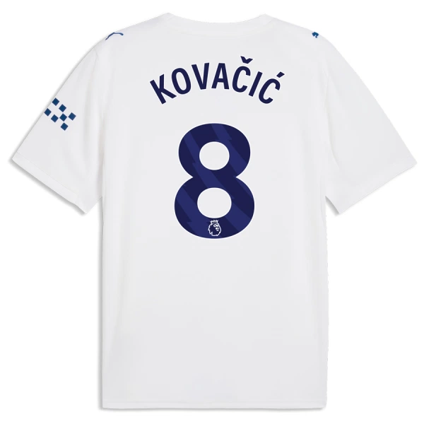 Camiseta Manchester City Mateo Kovacic 8 Tercera Equipación 2026/2027 Camiseta Manchester City Mateo Kovacic 8 Tercera Equipación 2026/2027