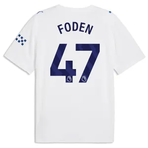 Camiseta Manchester City Phil Foden 47 Tercera Equipación 2026/2027