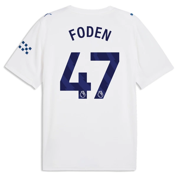 Camiseta Manchester City Phil Foden 47 Tercera Equipación 2026/2027 Camiseta Manchester City Phil Foden 47 Tercera Equipación 2026/2027