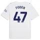 Camiseta Manchester City Phil Foden 47 Tercera Equipación 2026/2027 Camiseta Manchester City Phil Foden 47 Tercera Equipación 2026/2027