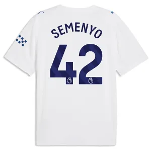 Camiseta Manchester City Semenyo 42 Tercera Equipación 2026/2027