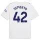 Camiseta Manchester City Semenyo 42 Tercera Equipación 2026/2027 Camiseta Manchester City Semenyo 42 Tercera Equipación 2026/2027