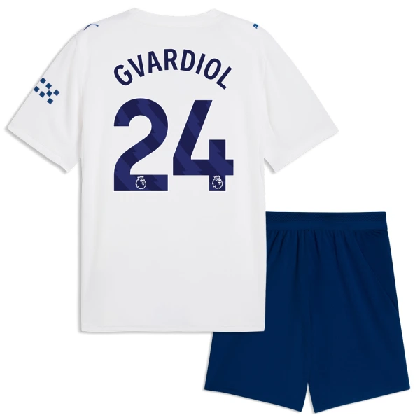 Conjunto Manchester City Josko Gvardiol 24 Tercera Equipación 2026/2027 Niño Conjunto Manchester City Josko Gvardiol 24 Tercera Equipación 2026/2027 Niño