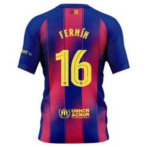 Camiseta FC Barcelona Fermín López 16 Local 2025/2026